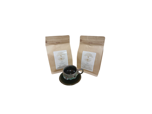 Kit cadeau grains de café