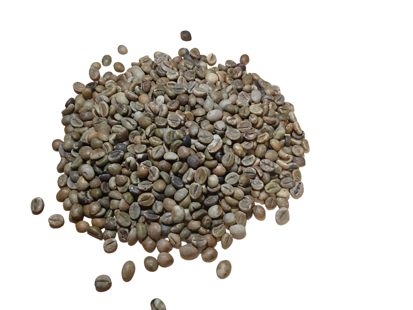 Ongebrande (groene) koffiebonen Robusta - Origin Kameroen 1 kg